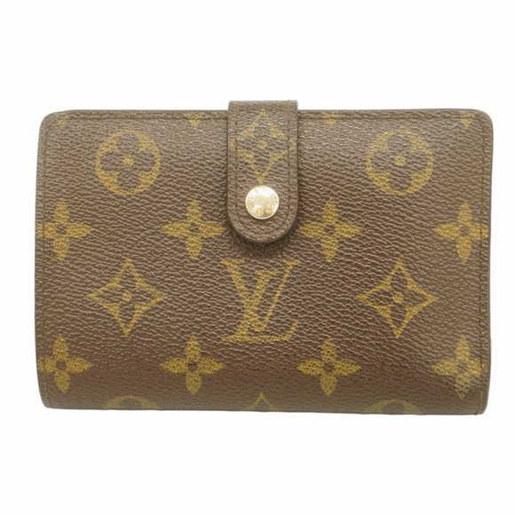LOUIS VUITTON Accessories - Louis Vuitton Wallet Monogram Portefeuille Viennese M61663 Brown Ladies